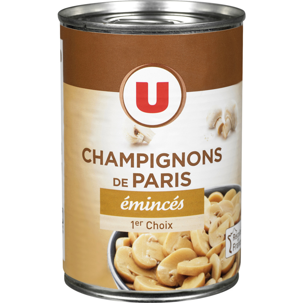 Sliced button mushrooms U