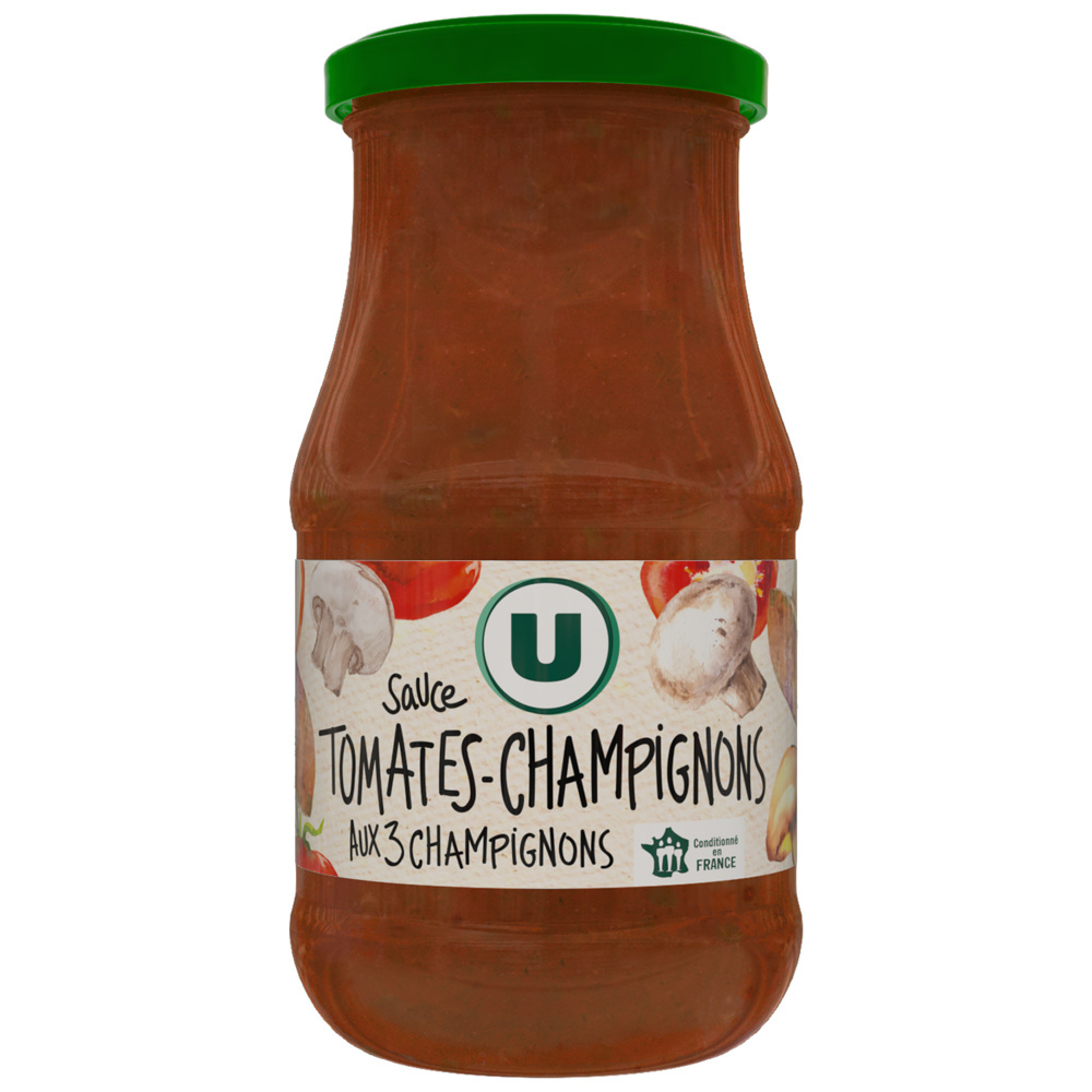 Sauce tomates et champignons U 