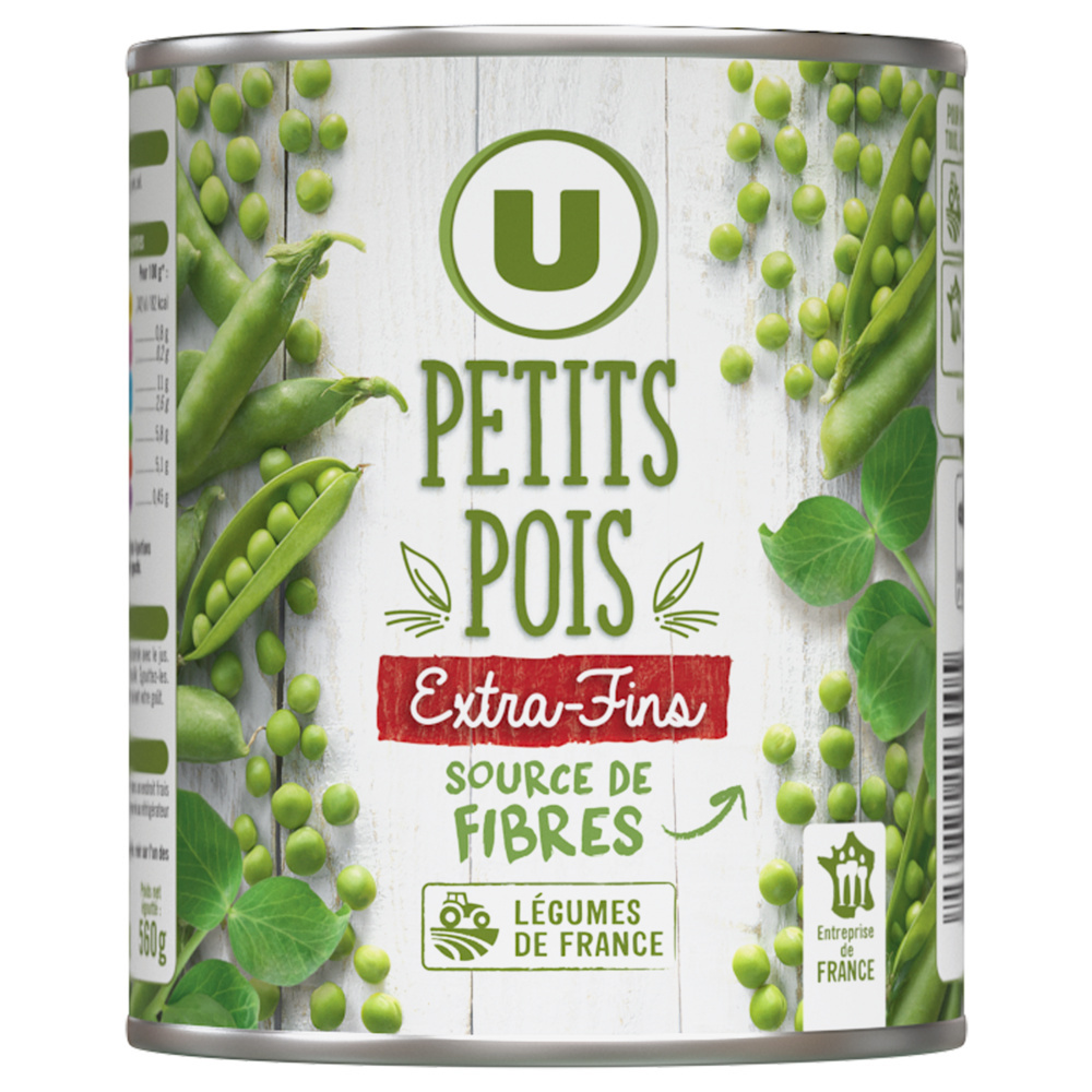 Extra fine peas U