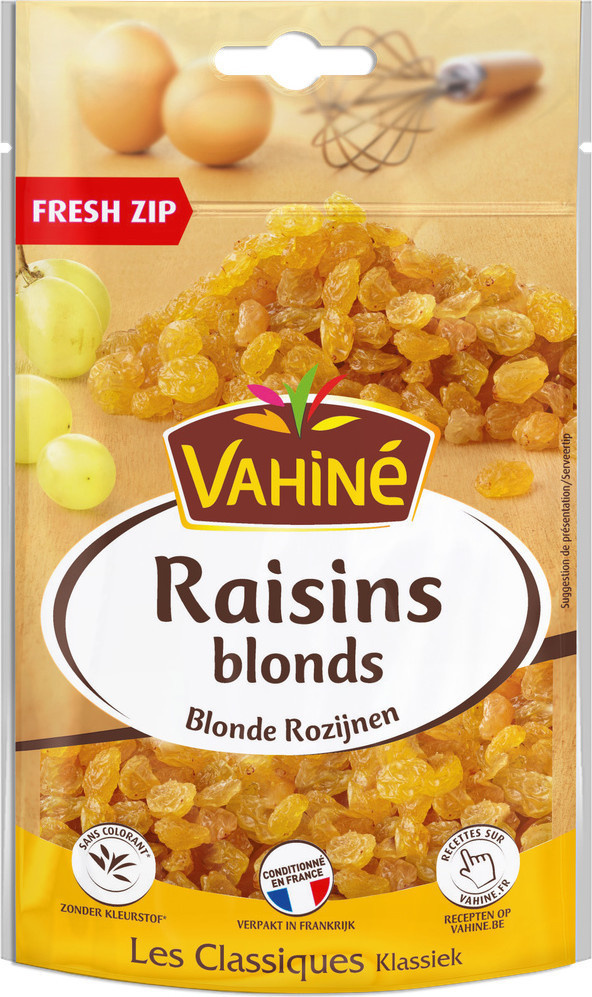 Vahiné blond grapes