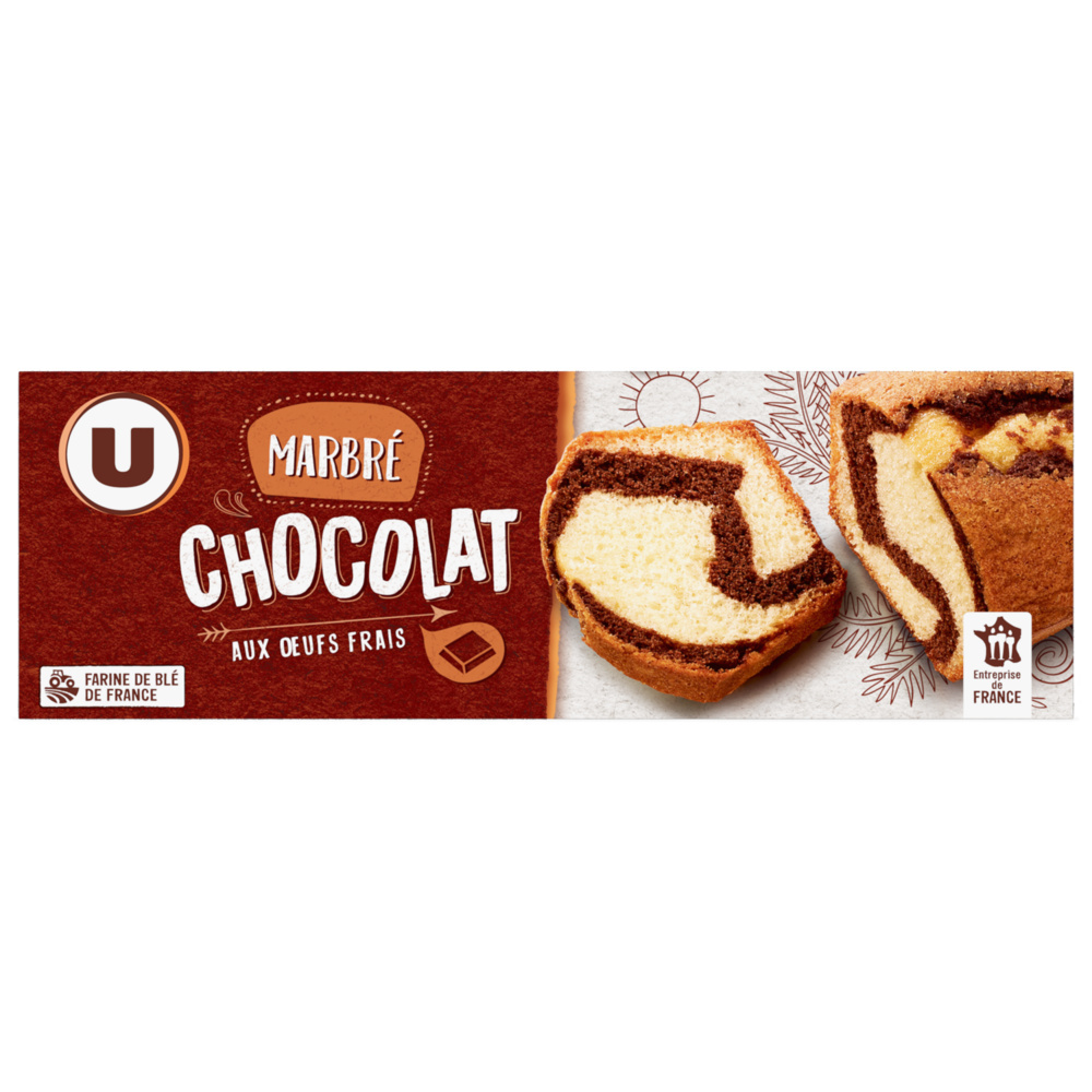 Chocolate marble cake U