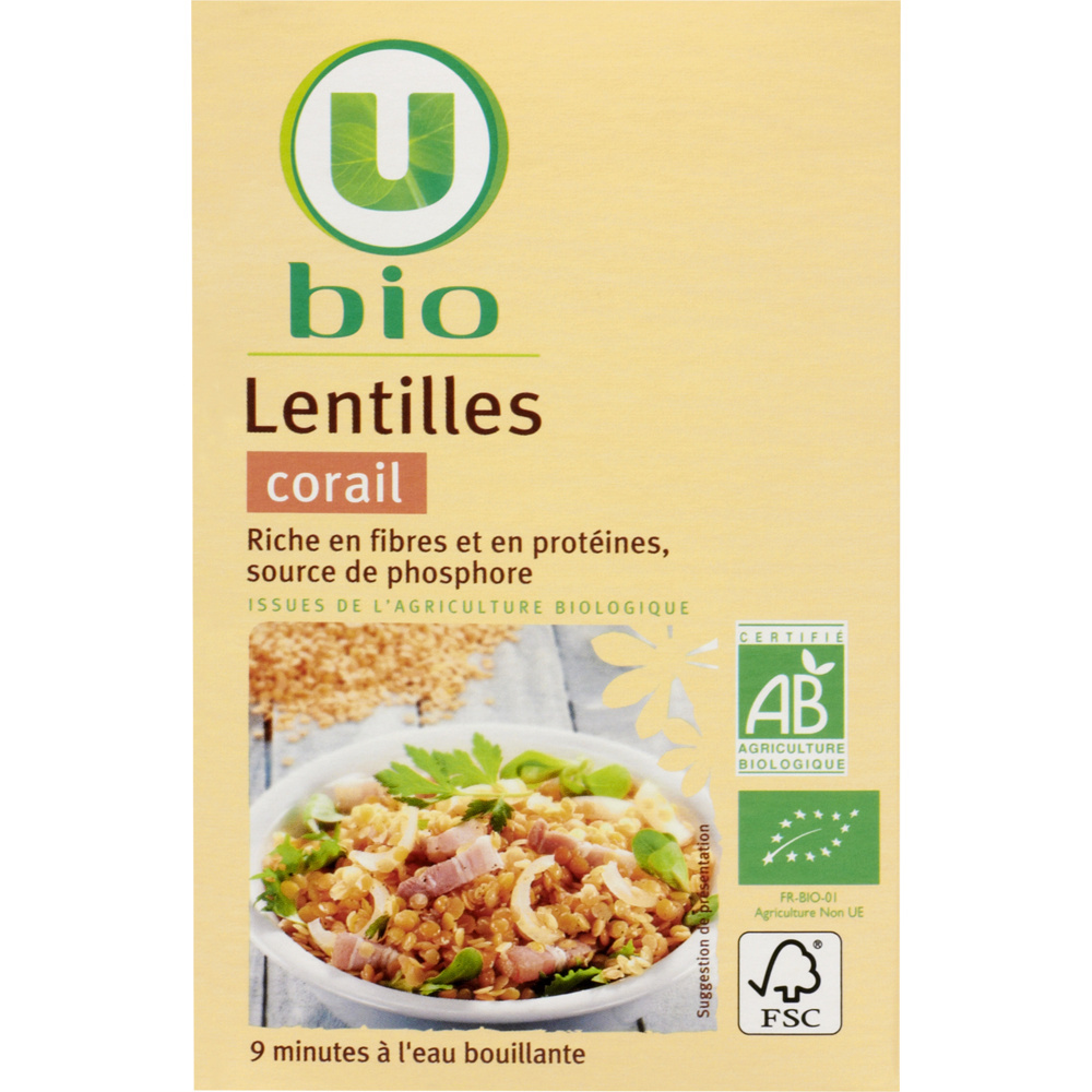 Coral lentils
