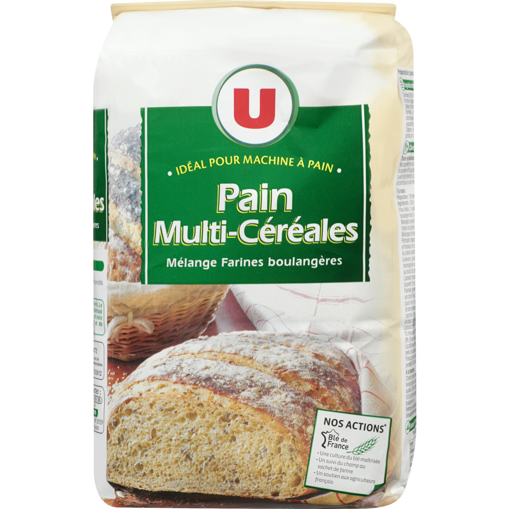Bakery flour blend for multigrain bread U