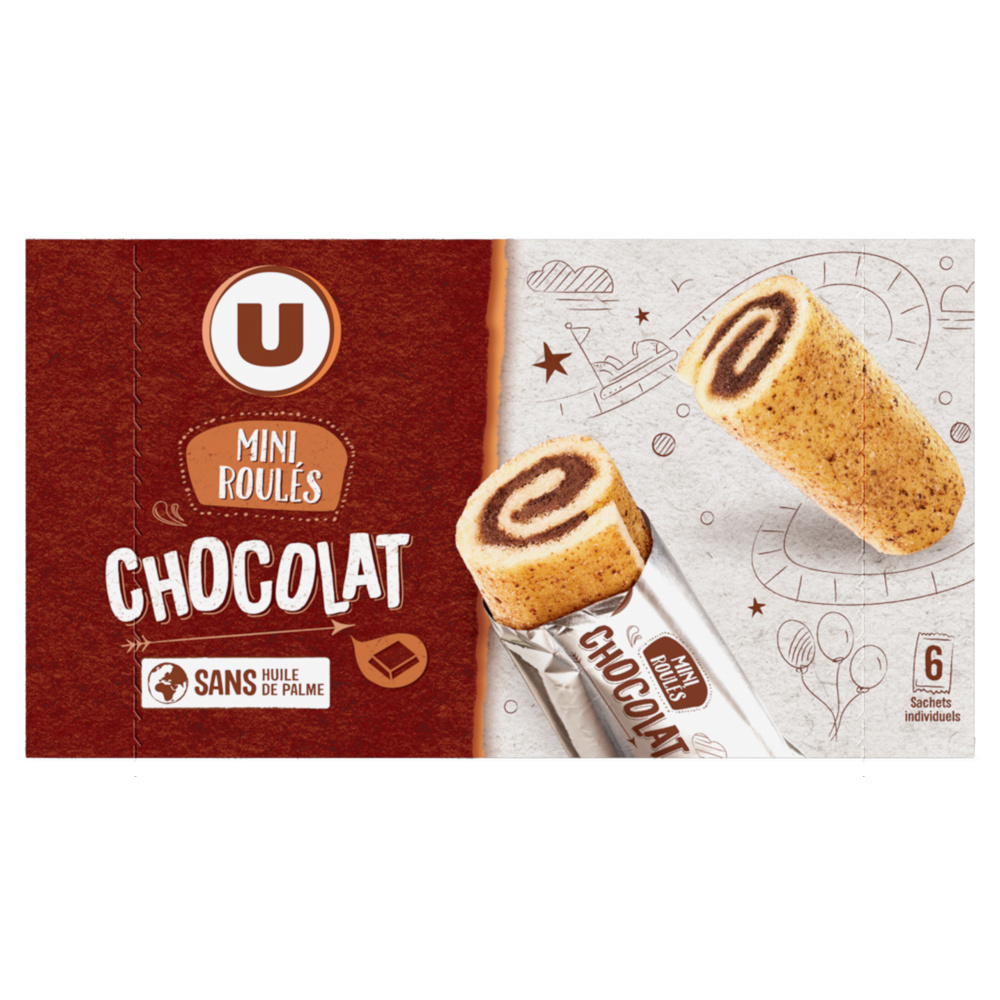 Chocolate mini roll U