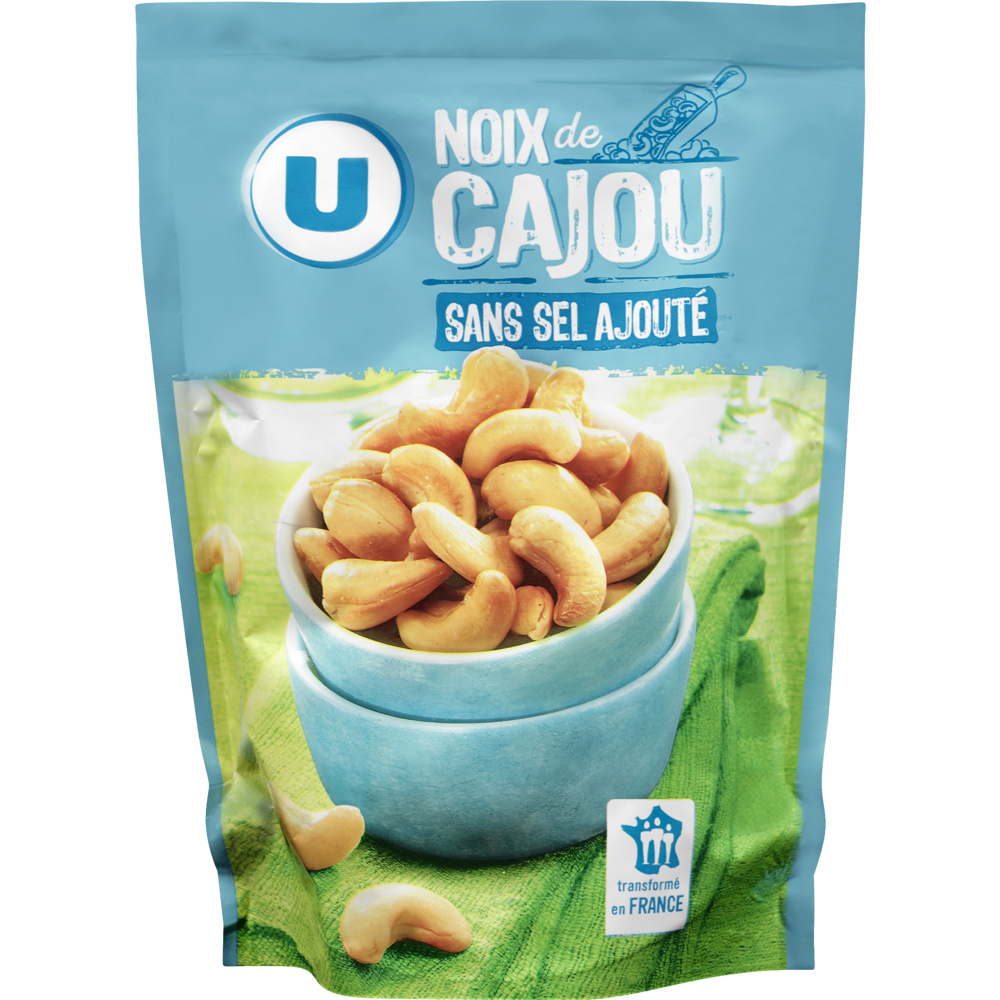 No-salt-added cashews U