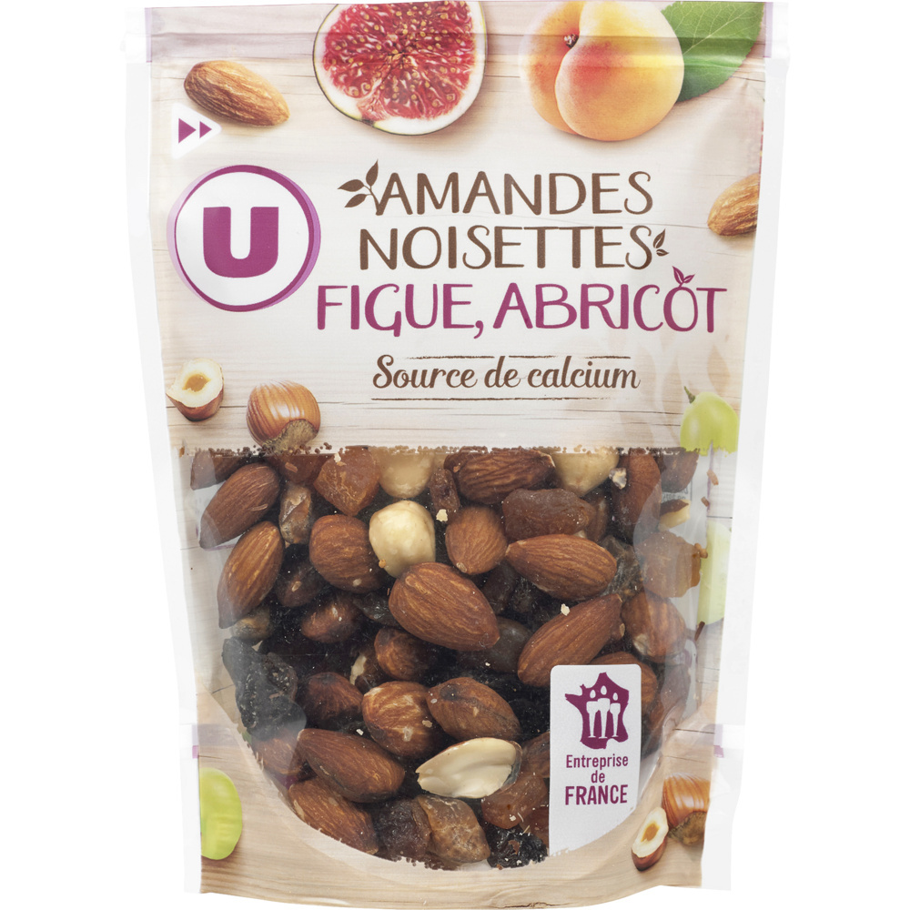 Almond, hazelnut, fig and apricot blend U