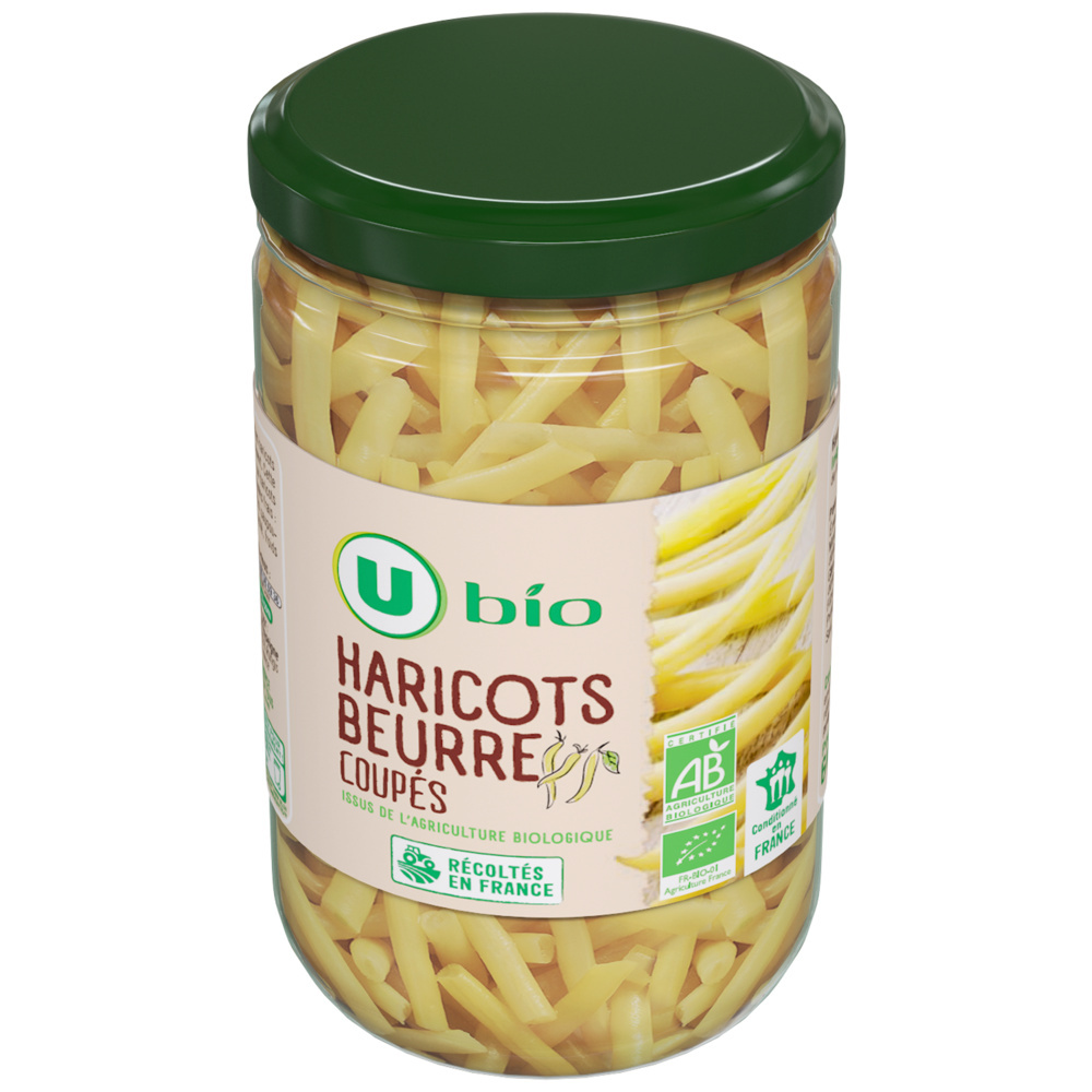 Organic cut butter beans U