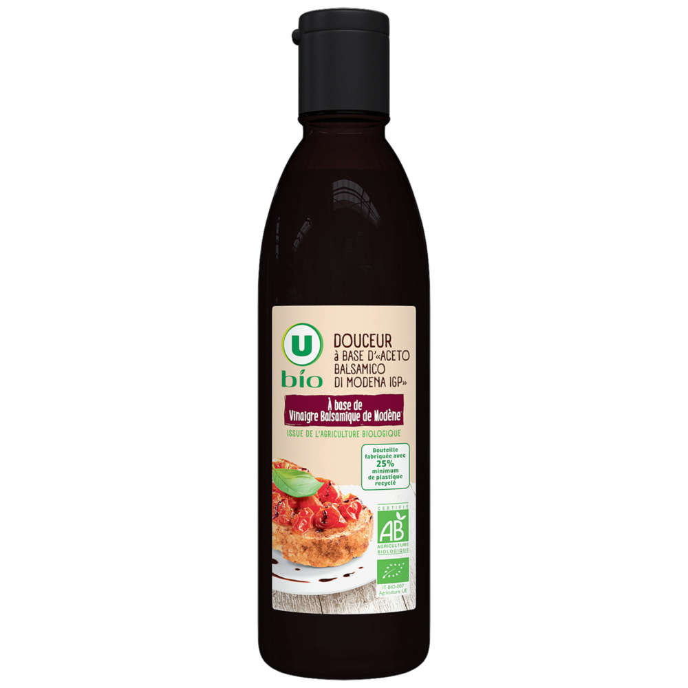 Modena U balsamic vinegar-based sweetness
