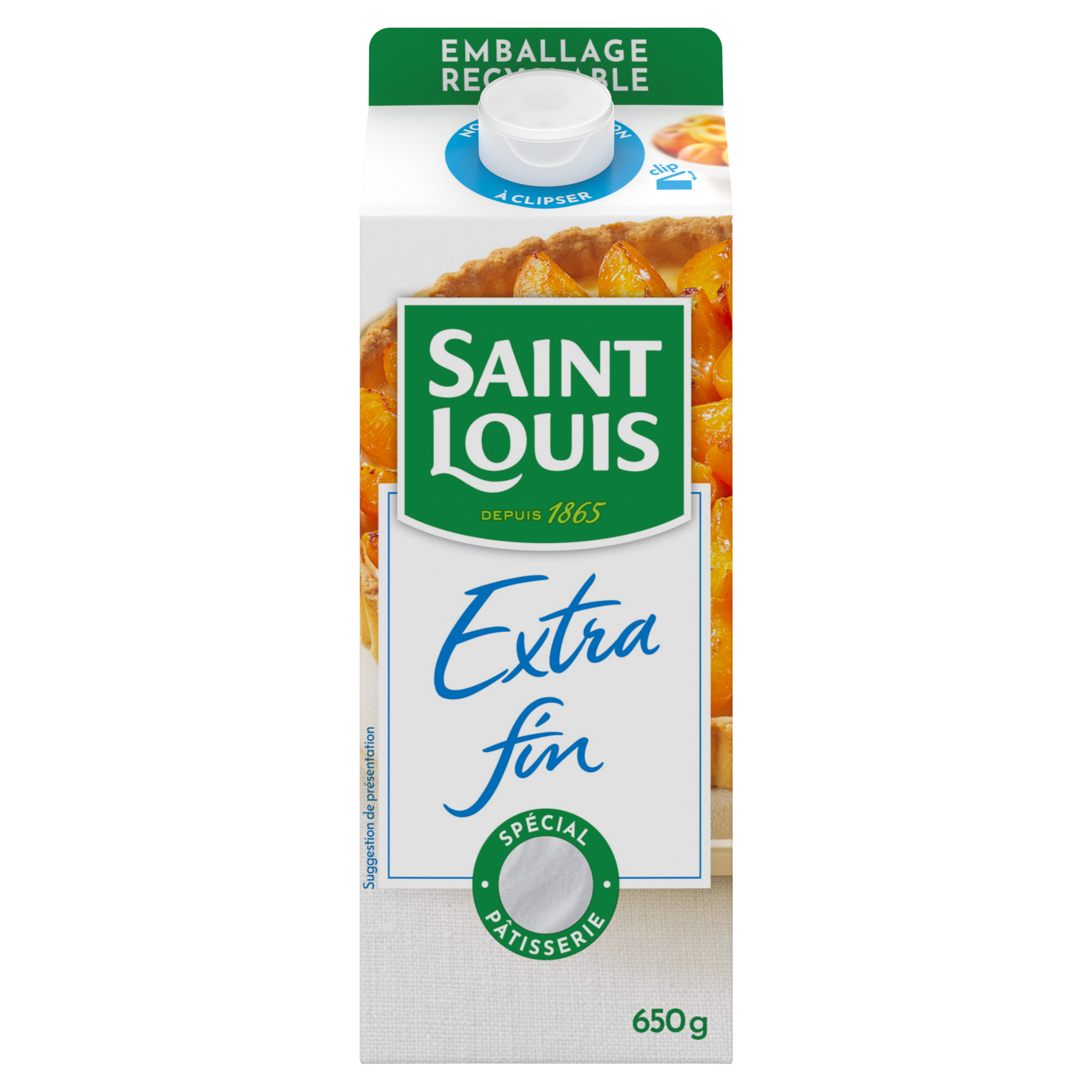 Pack of Saint Louis Extra Fine sugar