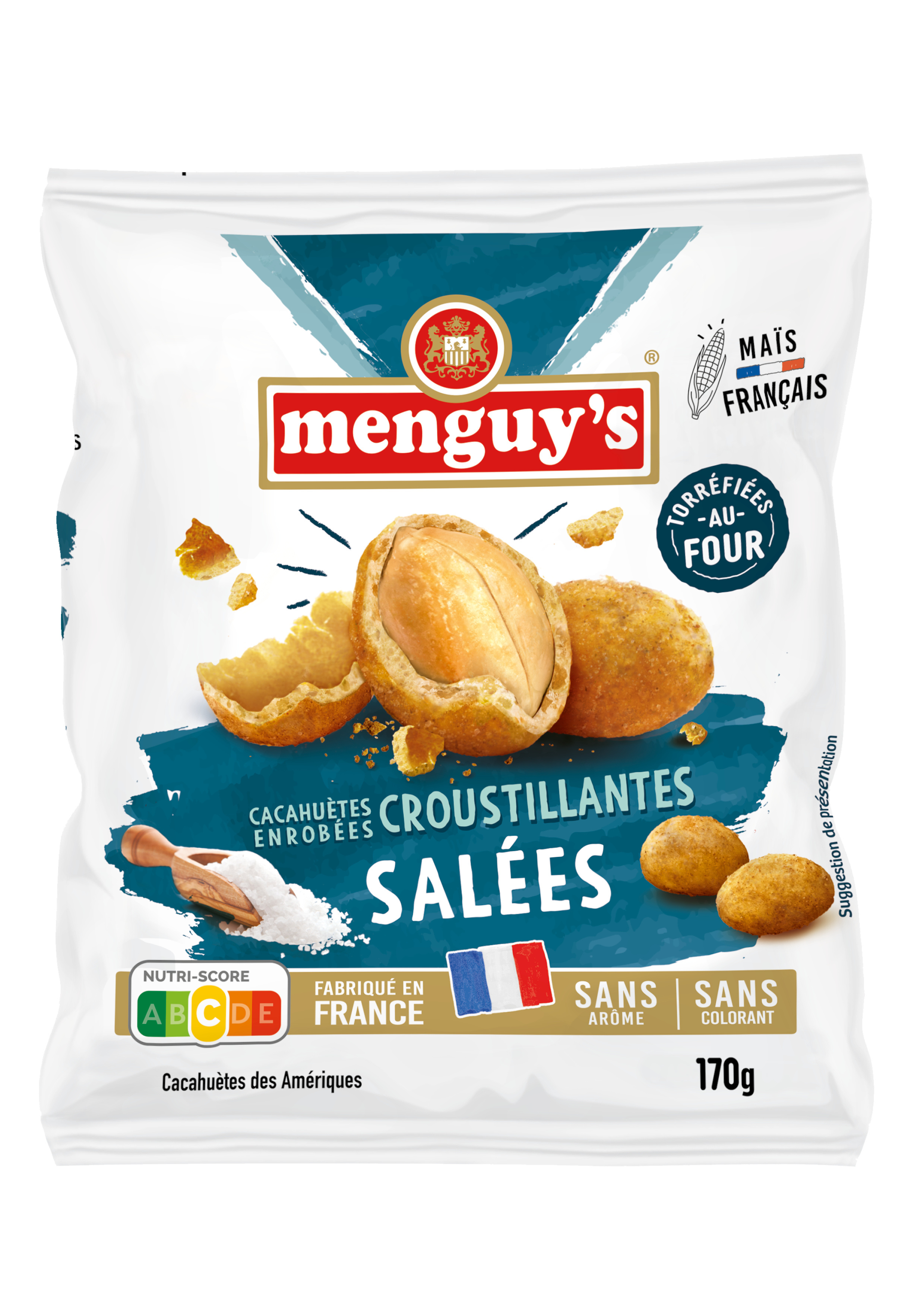 Menguy's crunchy salted peanuts