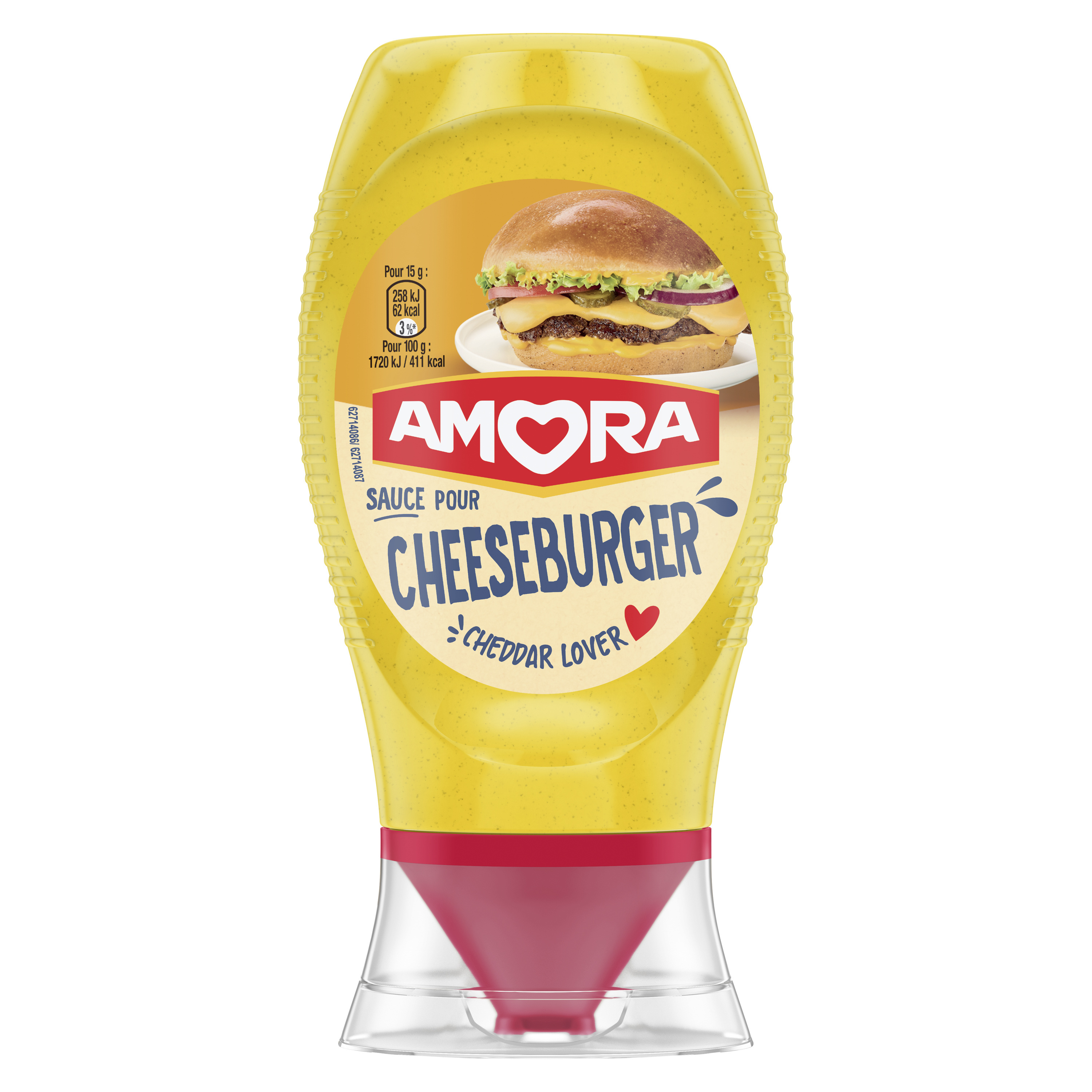 Amora Sauce pour Cheeseburger Flacon Souple 250ml