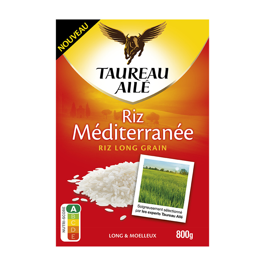 Taureau Ailé riz de mediterranée 
