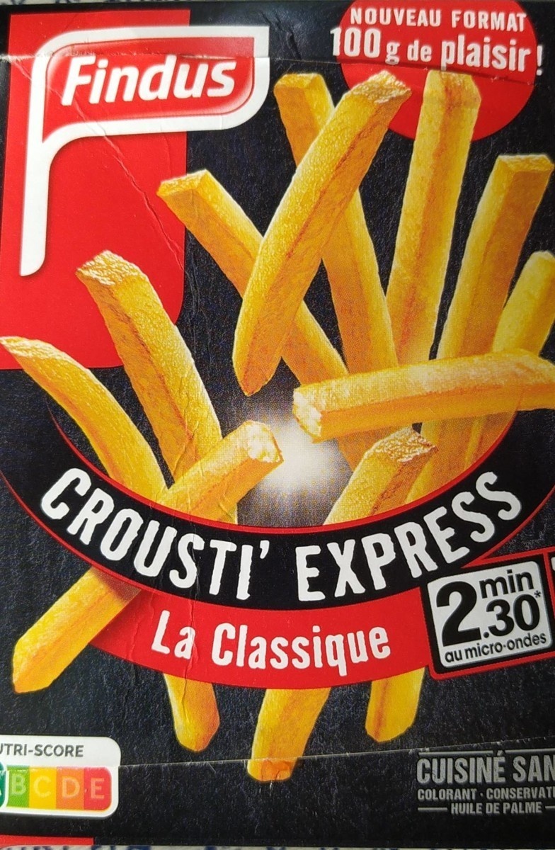 Crousti'Express la classique Findus 