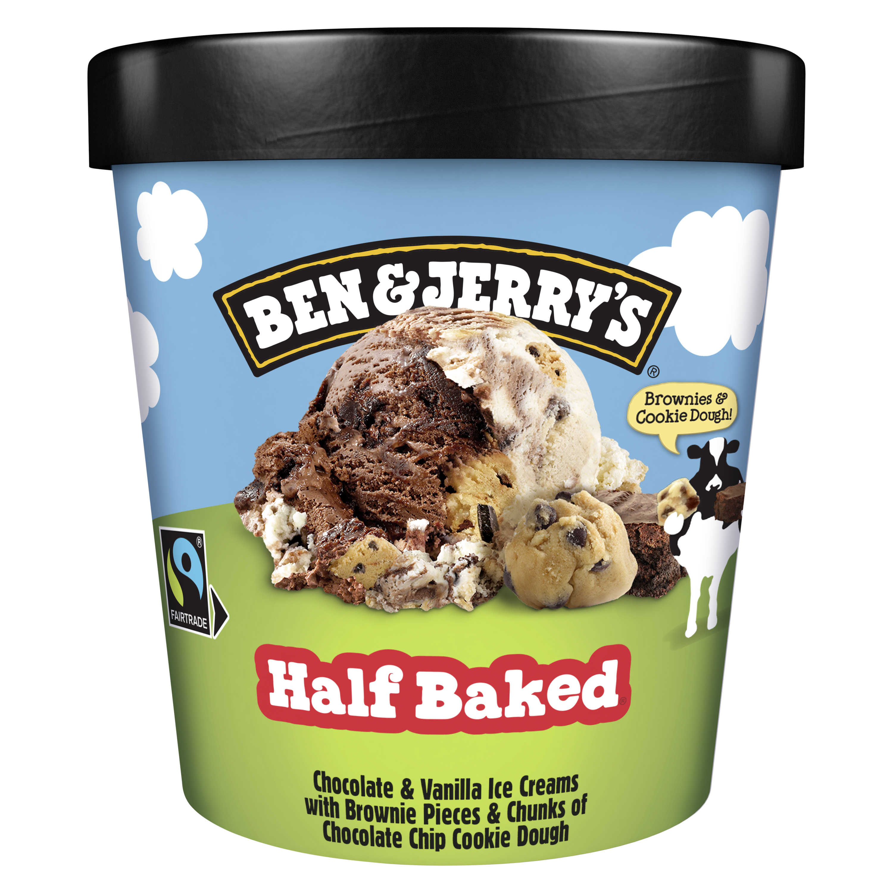 Ben & Jerry's Glace en pot Half Baked