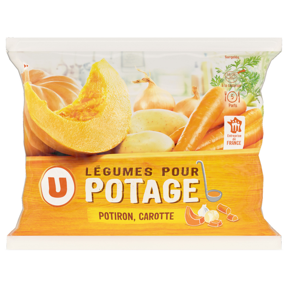 Mélange de carotte et potiron pour potage U 