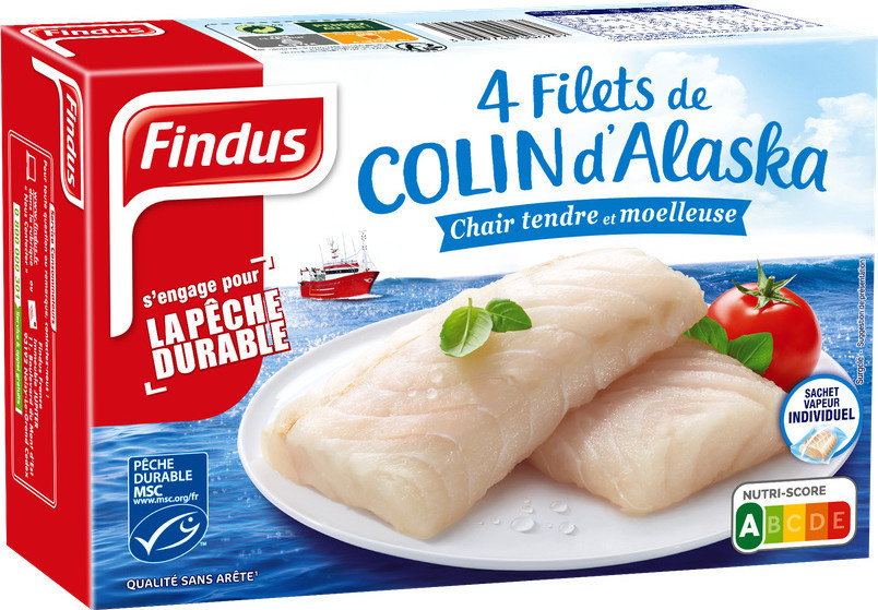 Filets de Colin d'Alaska Findus
