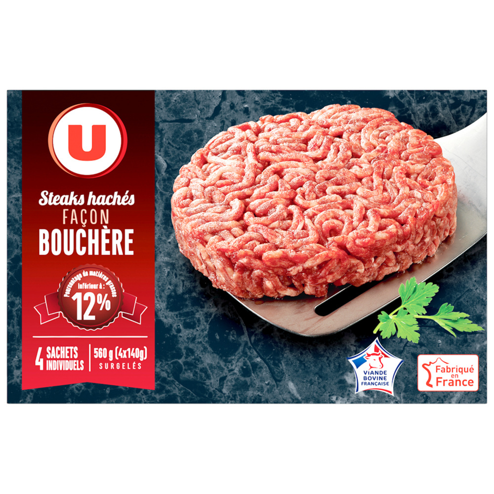 Steak haché façon bouchère U