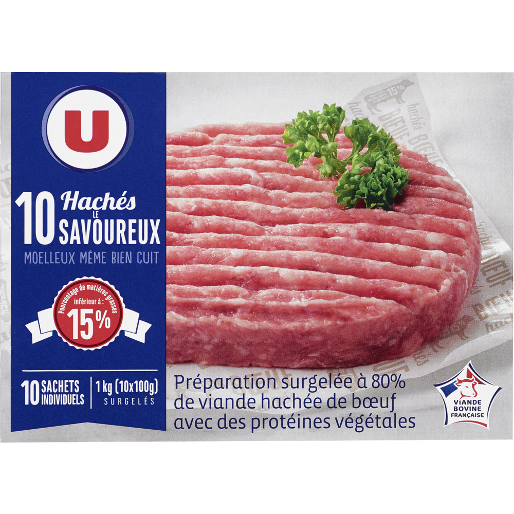 Steaks hachés savoureux U