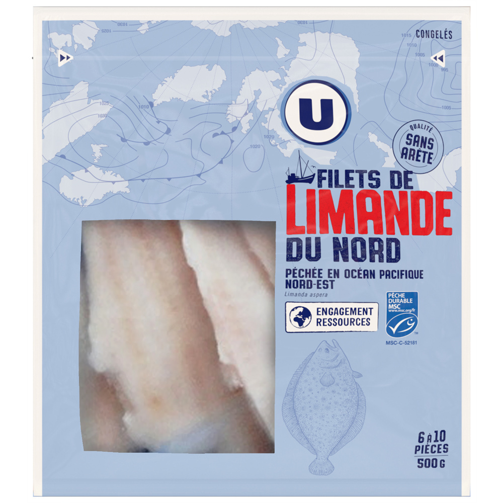 Filet de limande du Nord U