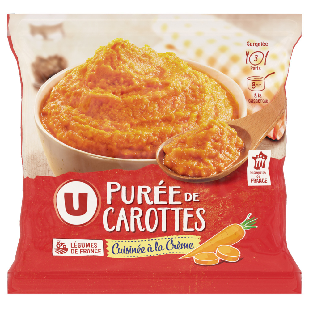 Purée de carottes U