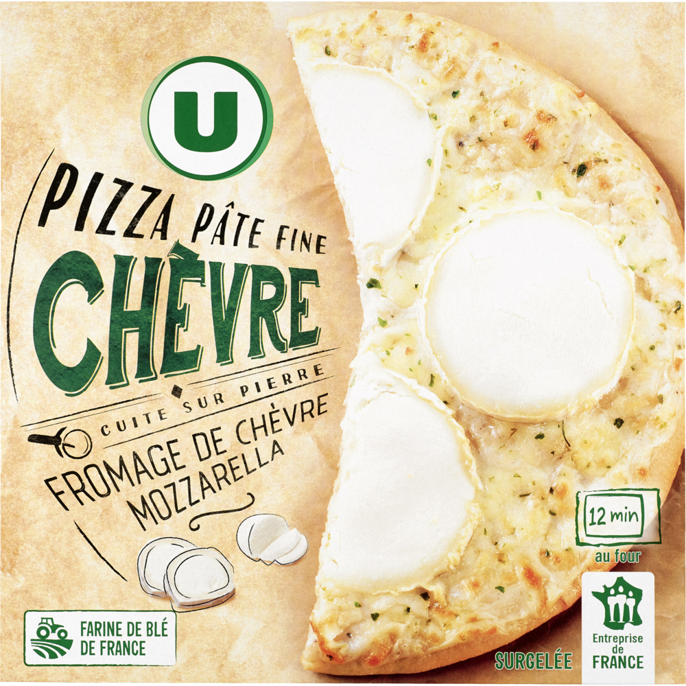 Pizza au chèvre U