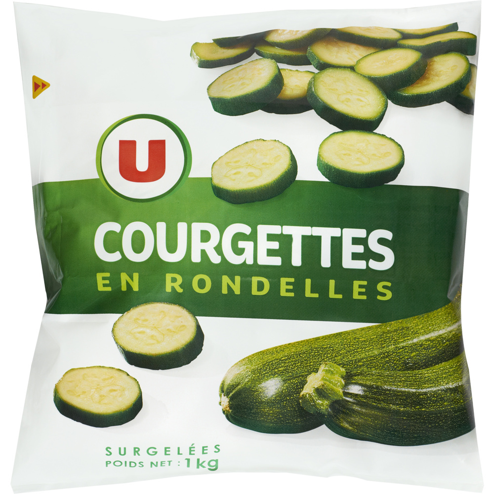 Courgettes en rondelles U 