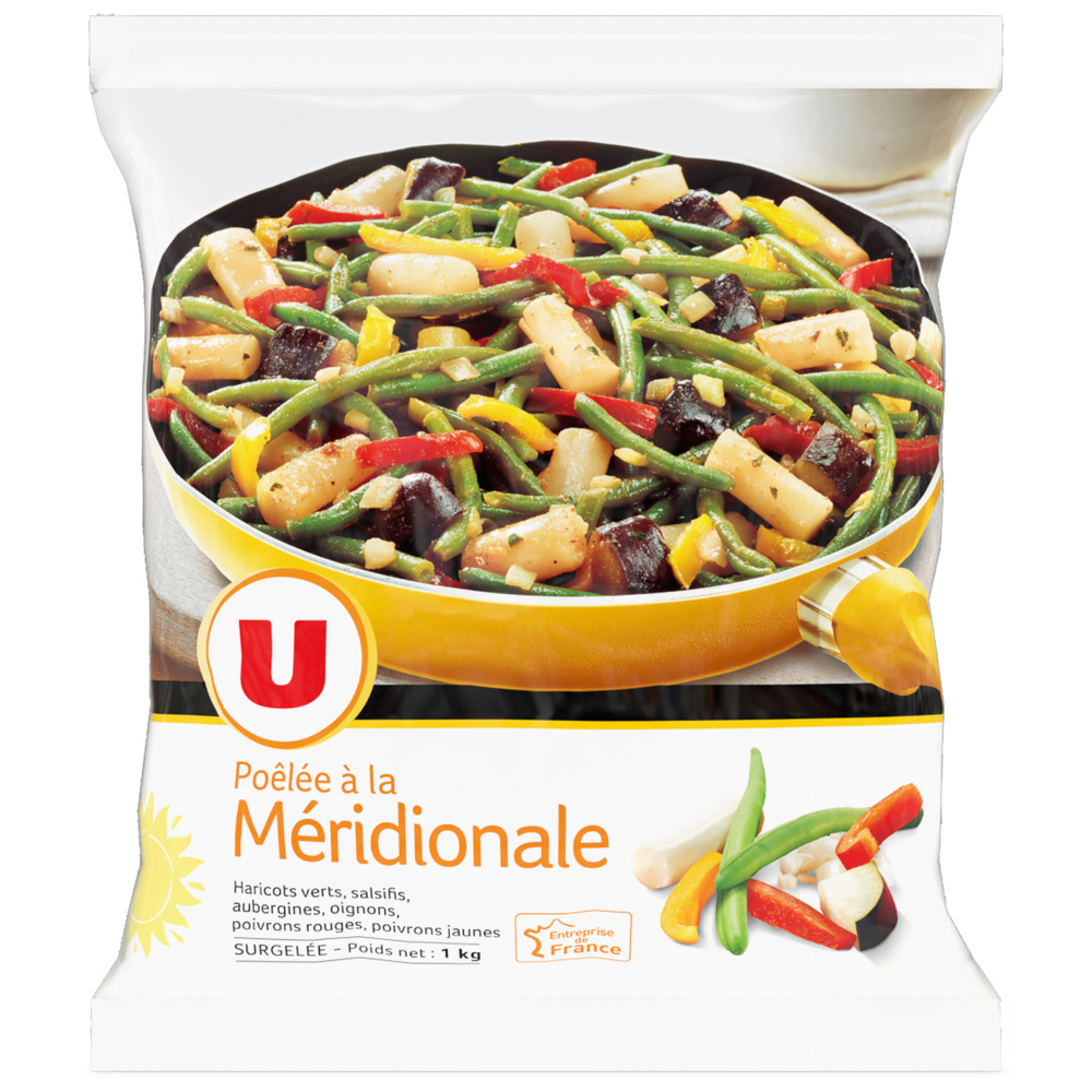 Poêlée méridionale au mélange de légumes U