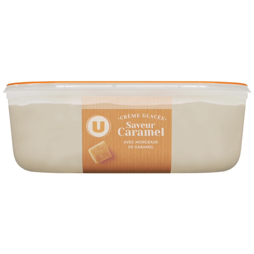 Crème glacée caramel U 