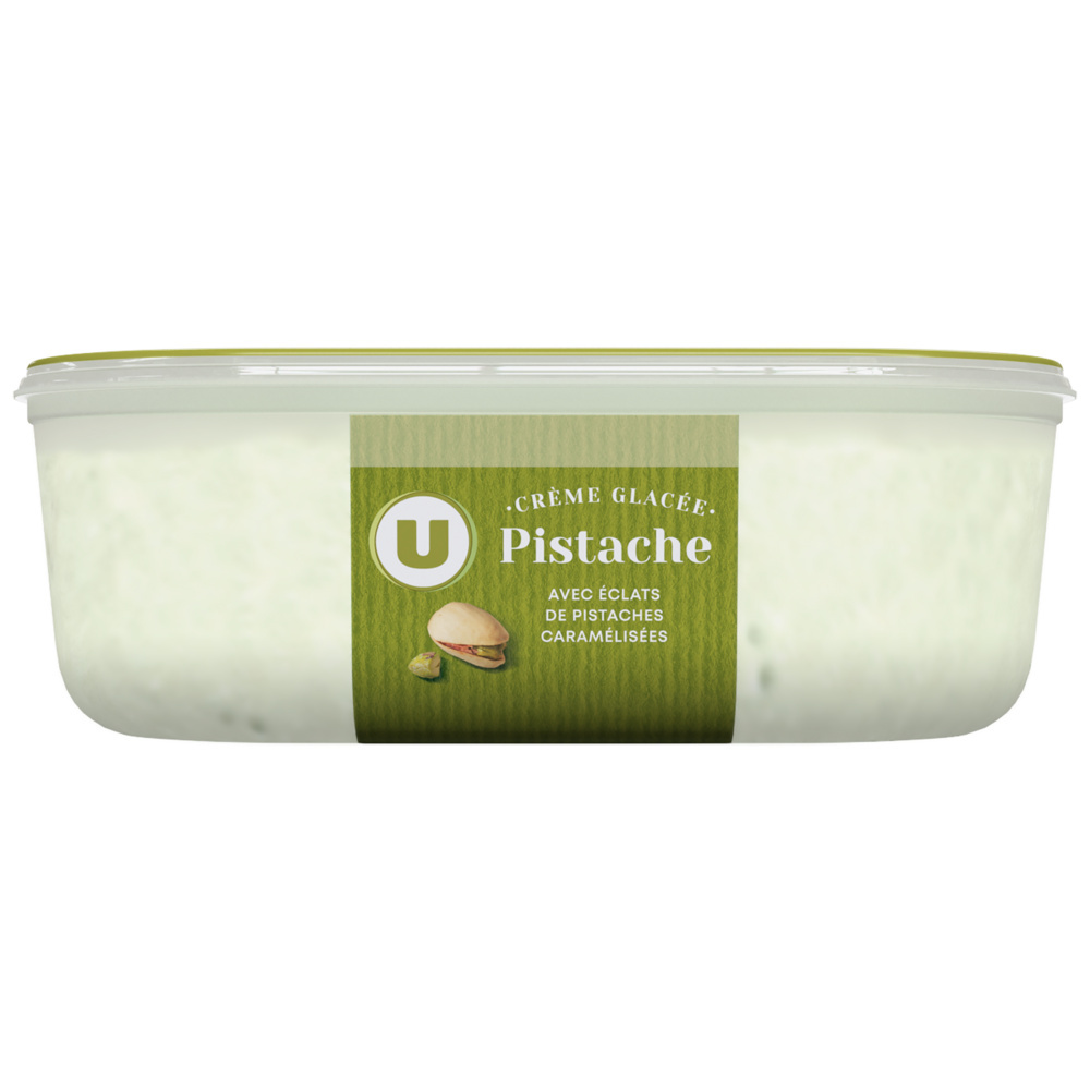 Crème glacée pistache U