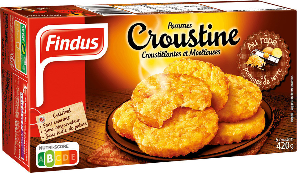 Pommes de terre Croustine Findus