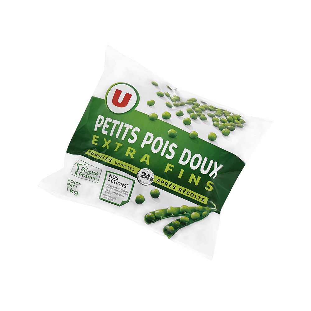 Petits pois extra fins U