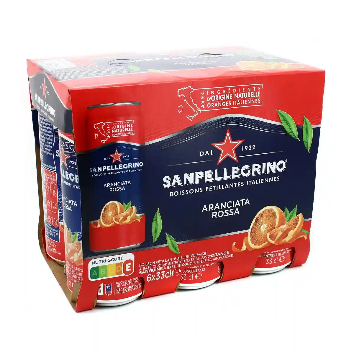  San Pellegrino Arancia Rossa 6*33cl 