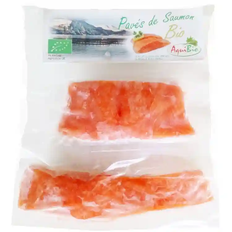 Organic Salmon Steaks 426g - Aquibio