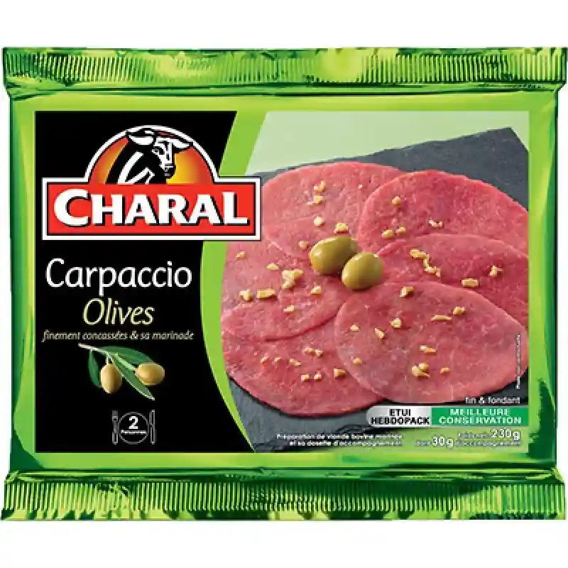 Charal Carpaccio Olives
