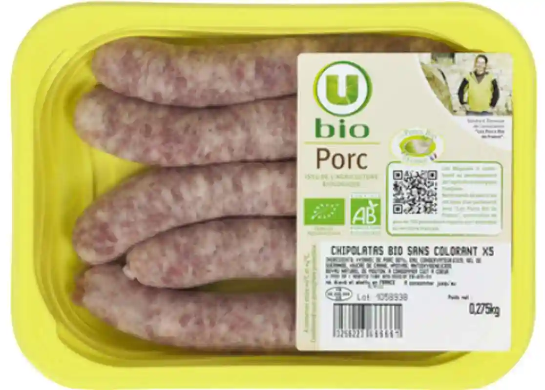 Chipolata organic pork U