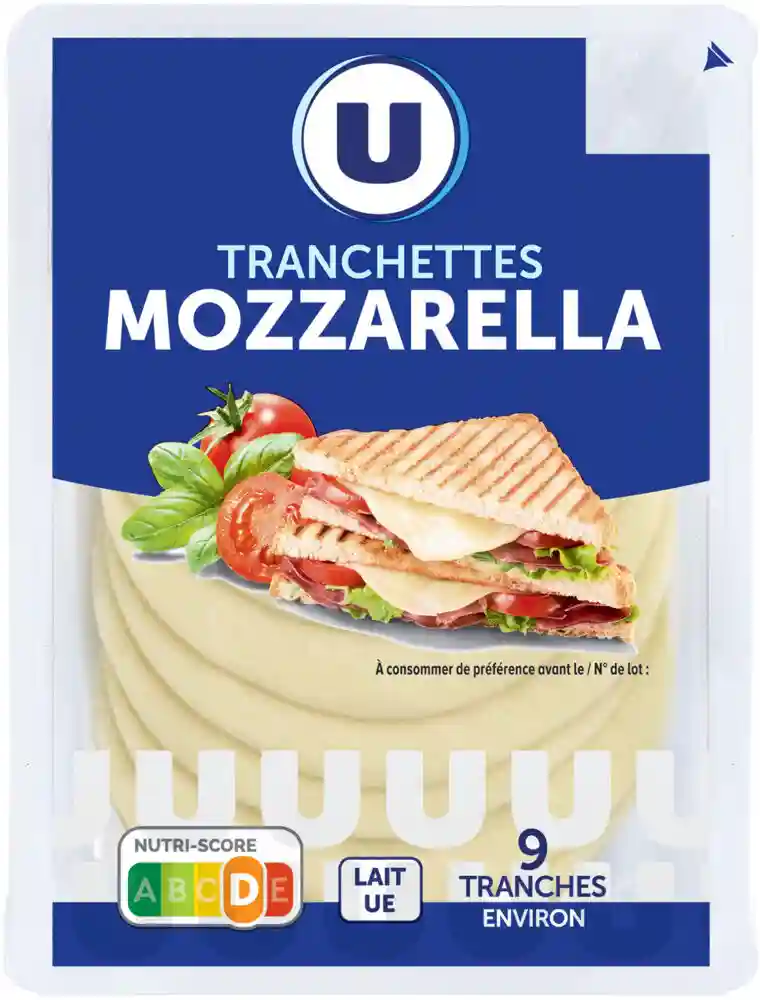Tranchettes de Mozzarella U
