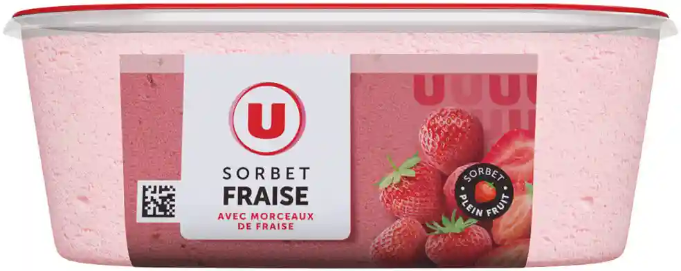 Sorbet fraise U