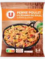 Penne au poulet et legumes du soleil U