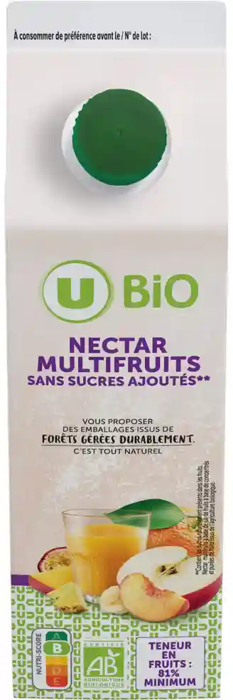 Organic Multifruit Nectar U