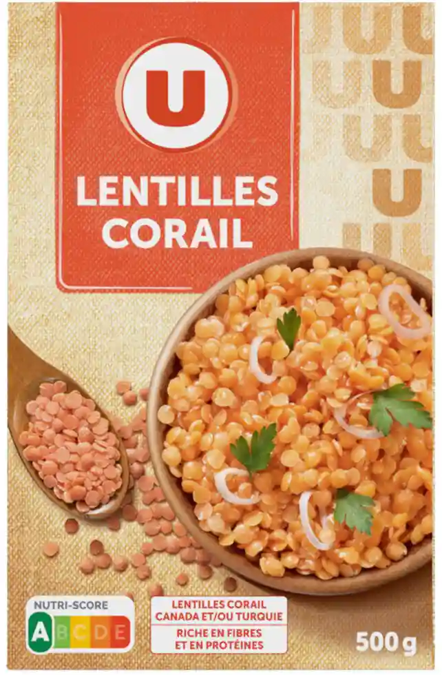 Coral lentils U