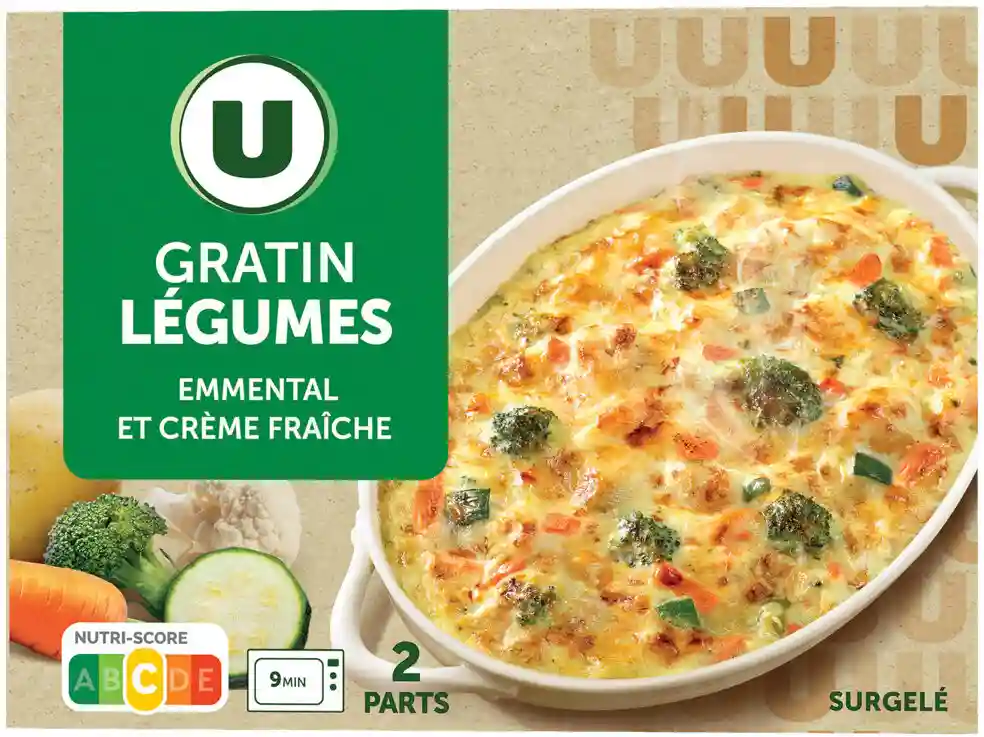 Gratin de légumes U 