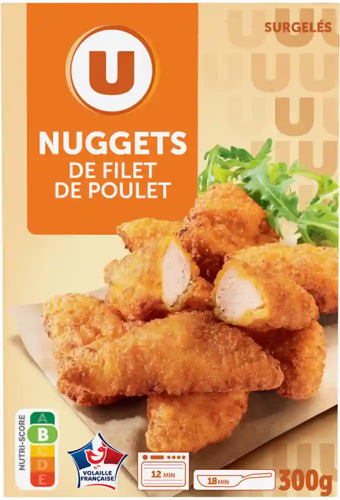 Nuggets de filet de poulet U 