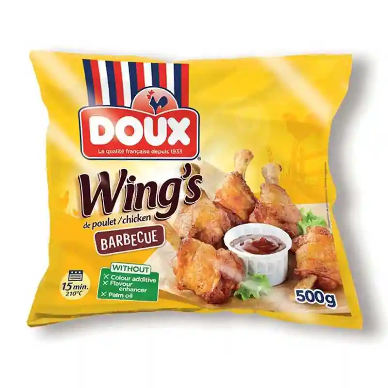 Wing's de poulet Barbecue Doux 